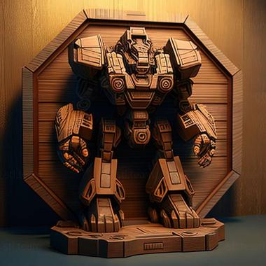 3D model MechWarrior 2 The Titanium Trilogy game (STL)